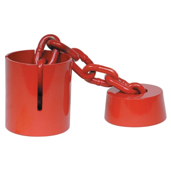ANCHOR POT 3-1/8"dia w/CHAIN       T